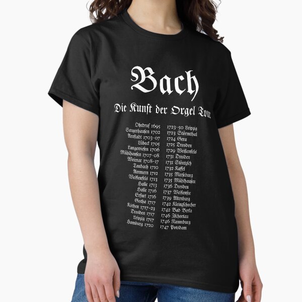 Vista previa del artículo con la obra «Bach Classic Organ German Tour Blanco», diseñado y vendido por inoti.
