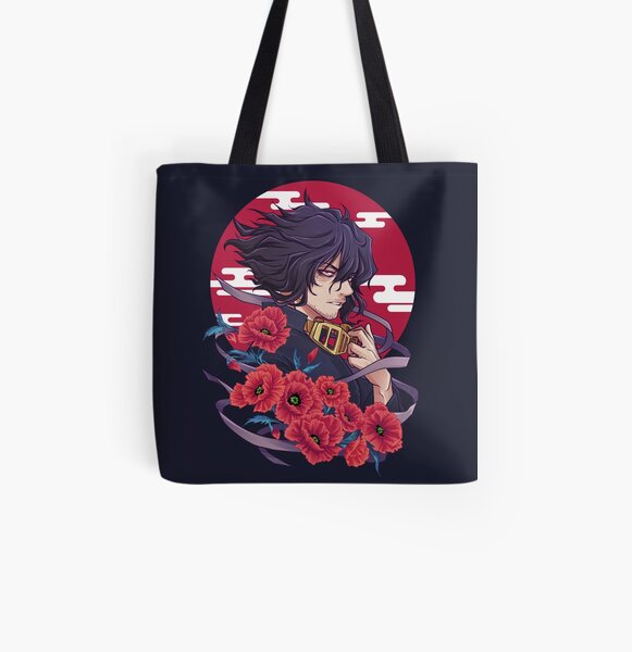 Poppies All Over Print Tote Bag