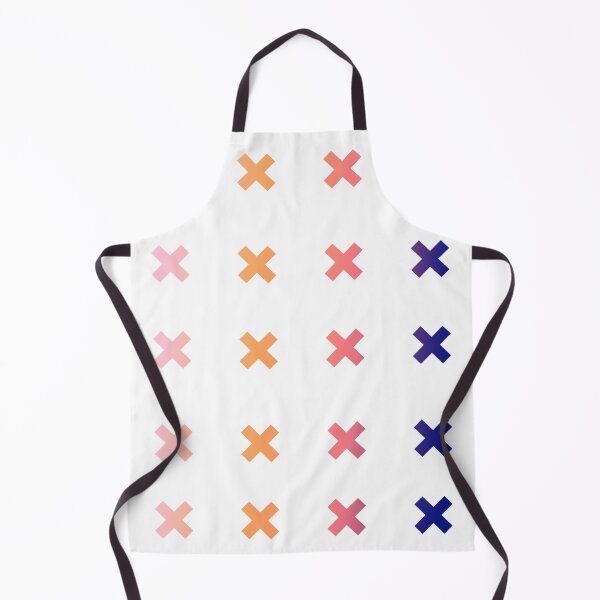 Item preview, GRADIENT CROSSES MODERN SWEDISH PINK TO PURPLE designed and sold by art-fox.