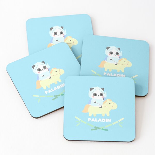 Item preview, Paladin Kawaii Panda designed and sold by FlutesLoot.