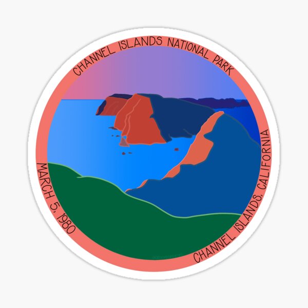 “Channel Islands National Park” Sticker by crocuscreates | Redbubble