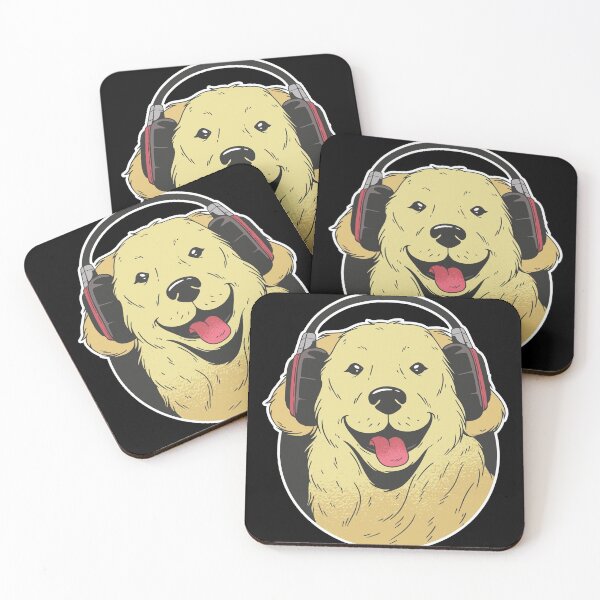 Item preview, Funny Dog With Headphones designed and sold by DavinciStore21.
