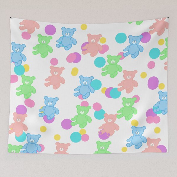 Item preview, Tumbling teddies designed and sold by PipsqueakEarth.