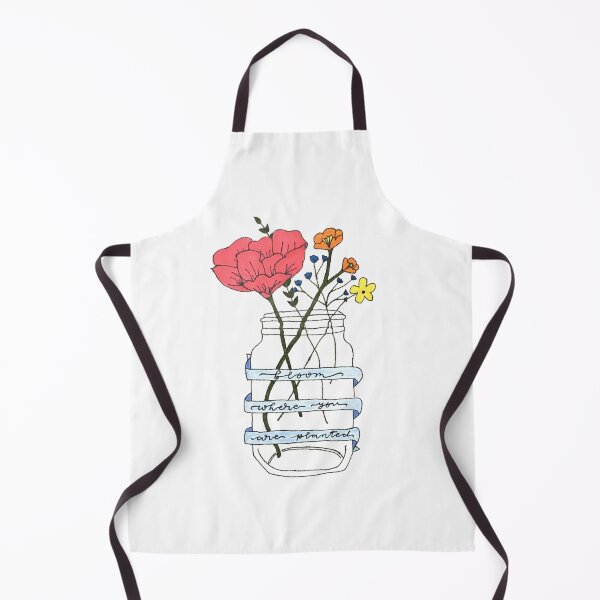 Item preview, Bloom Where You Are Planted Flower Jar designed and sold by faithful-ink.