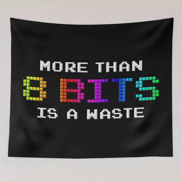 Item preview, More Than 8 Bits designed and sold by Plasmic Studio.