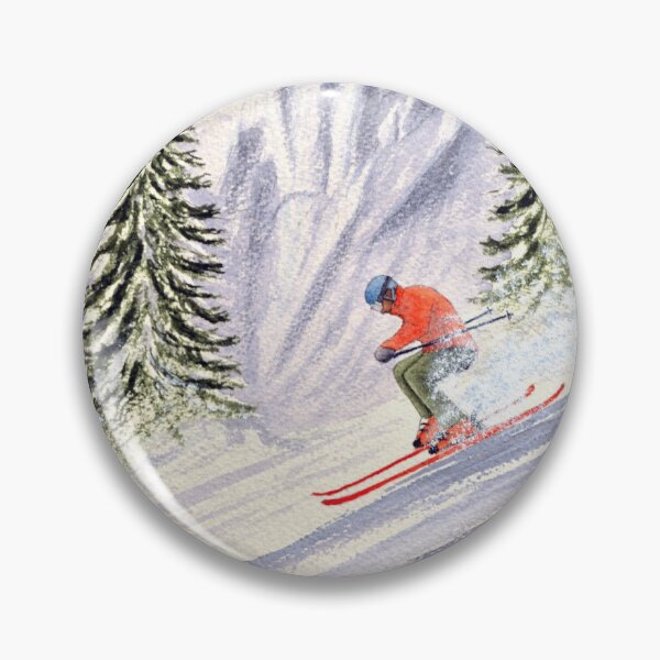 Item preview, Skiing The Aspen Colorado Slopes designed and sold by William Holkham.