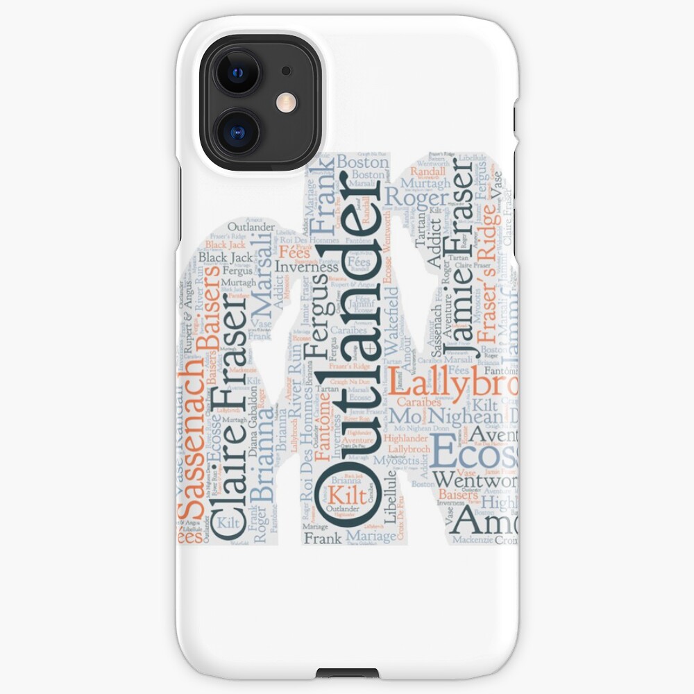 Coque iPhone « Outlander, Jamie et Claire»