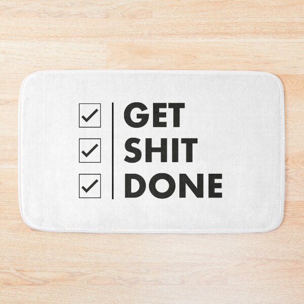 Item preview, Get Shit Done quotes designed and sold by FoxLand.