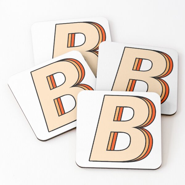 Item preview, orange B designed and sold by Amanda Kirkpatrick.