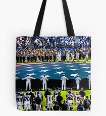 Honoring The Military Tote Bag