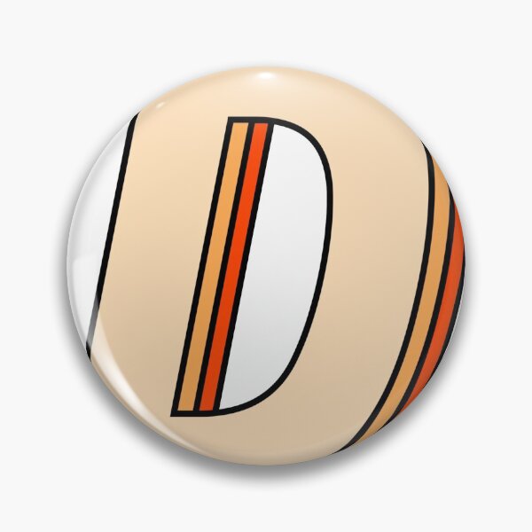 Item preview, orange D designed and sold by Amanda Kirkpatrick.
