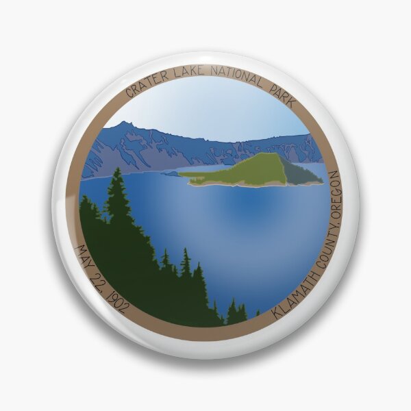 Item preview, Crater Lake National Park designed and sold by crocuscreates.