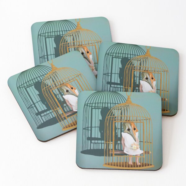 Item preview, Free from the cage Painting designed and sold by BabySparrow.