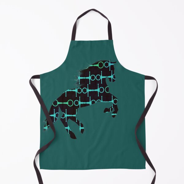 Item preview, Horsebit Print Blue Black Background designed and sold by AZGuzmans.