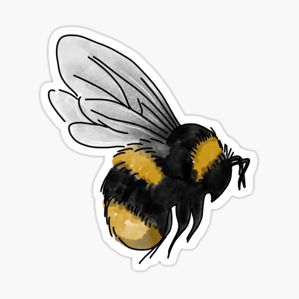 Item preview, Bumblebee Print designed and sold by Gracemagoo3.