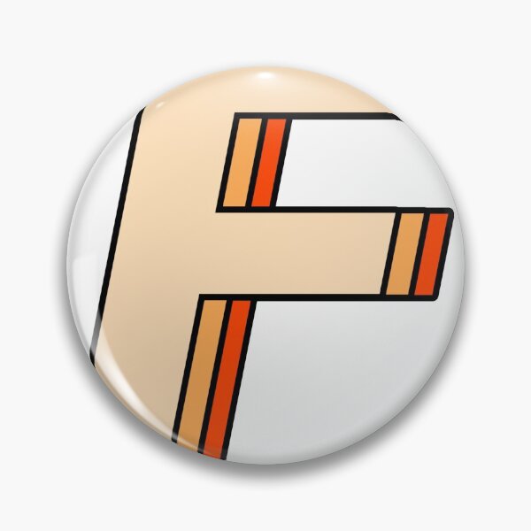 Item preview, orange F designed and sold by Amanda Kirkpatrick.