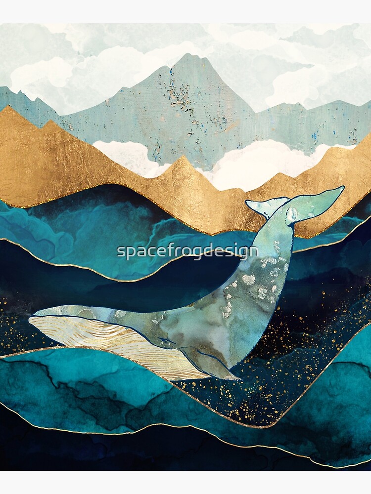 Blue Whale by spacefrogdesign