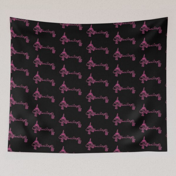 Item preview, Bailey Unicorn Pink Girly Name designed and sold by JaneApril.