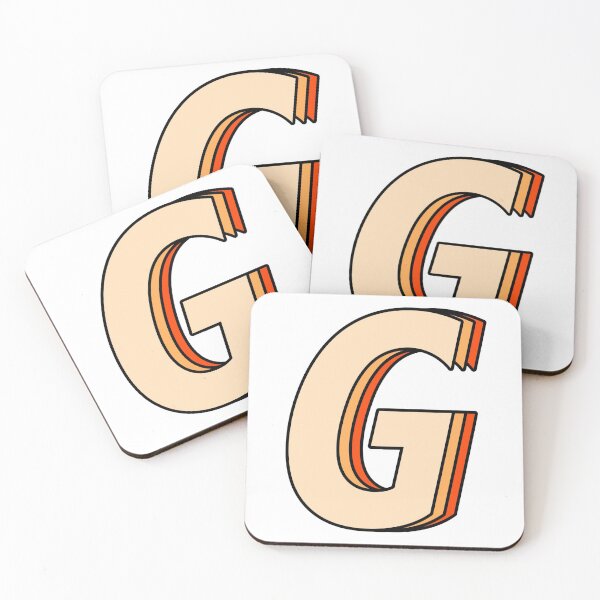 Item preview, orange G designed and sold by Amanda Kirkpatrick.
