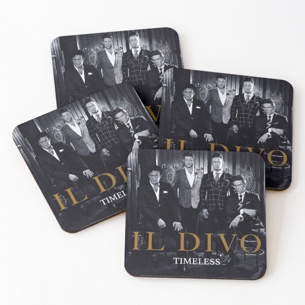 Timeless by Il Divo Classic Music Coasters (Set of 4)