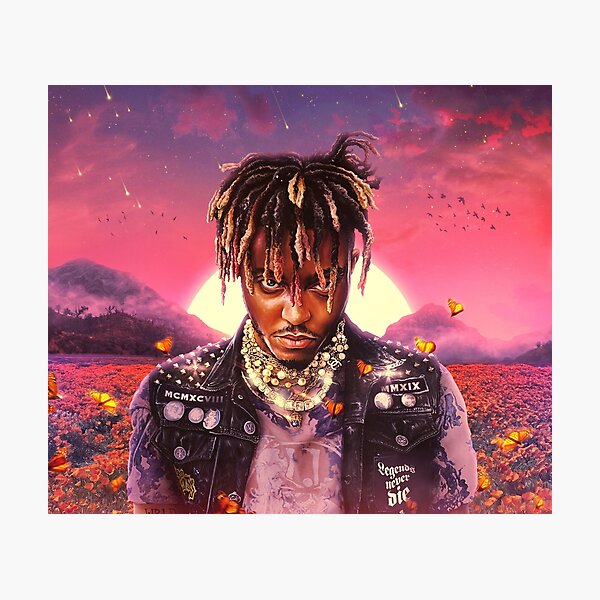 Poster Juice WRLD Cover Legends Never Die Photographic Print
