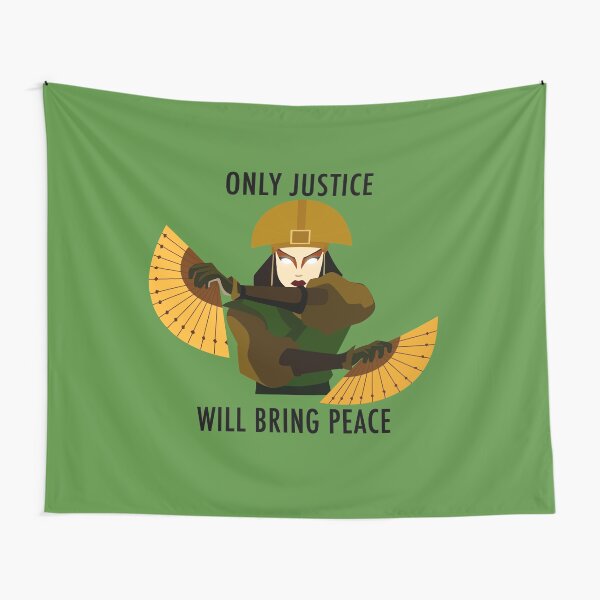 Only Justice Will Bring Peace (Avatar Kyoshi) Tapestry