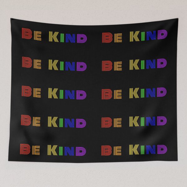 Item preview, Be Kind - Positivity Rainbow Quote designed and sold by Flip & Flop.