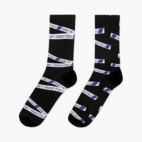Item preview, Crime can't crack itself designed and sold by DesignByMH.