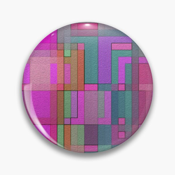 Item preview, Deep Pink Rectangle Tangle designed and sold by Betty Mackey.