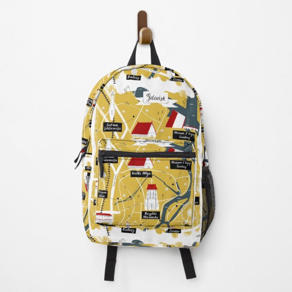 Item preview, Map of Gdansk, Poland designed and sold by maryannacher.