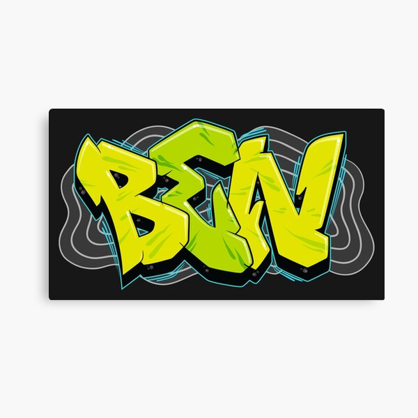 Graffiti Name Wall Art Redbubble