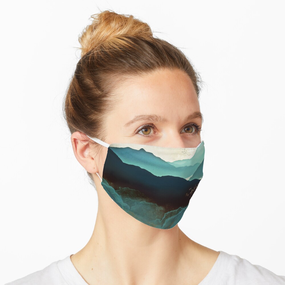 Indigo Mountains Mask