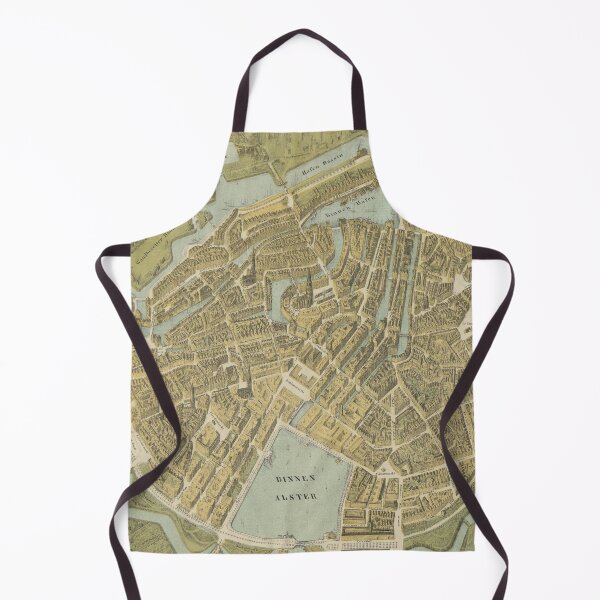 Item preview, Vintage Hamburg Germany Map (1854) designed and sold by BravuraMedia.