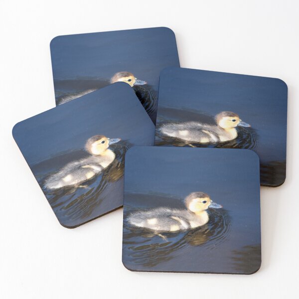 Item preview, Cute Duckling Swimming in a Pond Portrait designed and sold by Anna Lemos.