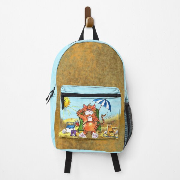 Item preview, Cat at the Beach designed and sold by ShelleyYlstArt.
