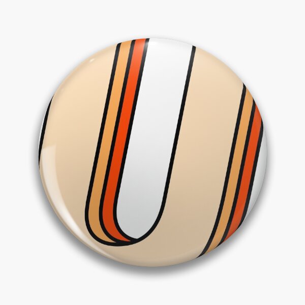Item preview, orange U designed and sold by Amanda Kirkpatrick.