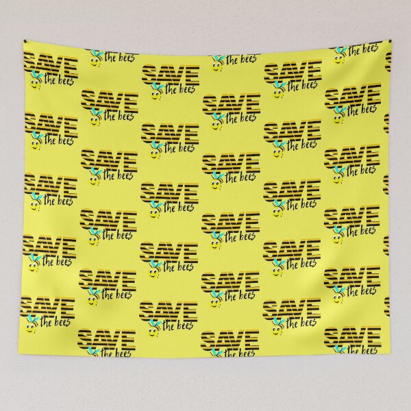 Item preview, Save the Bees Cute designed and sold by KeturahCreative.