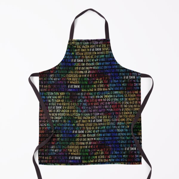 Item preview, Rainbow La Vie Boheme Lyrics Pattern designed and sold by Theatre Thoughts.