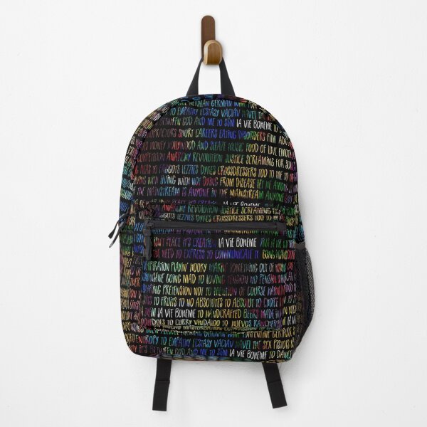 Item preview, Rainbow La Vie Boheme Lyrics Pattern designed and sold by Theatre Thoughts.