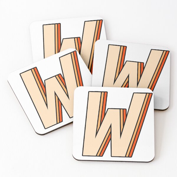 Item preview, orange W designed and sold by Amanda Kirkpatrick.