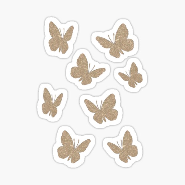 Glitter 3D Butterfly Stickers – 2 Styles – Stick by Me Stickers