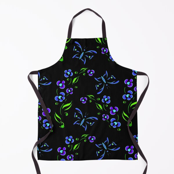 Item preview, Flowers and Butterflies Blue designed and sold by Czerra.