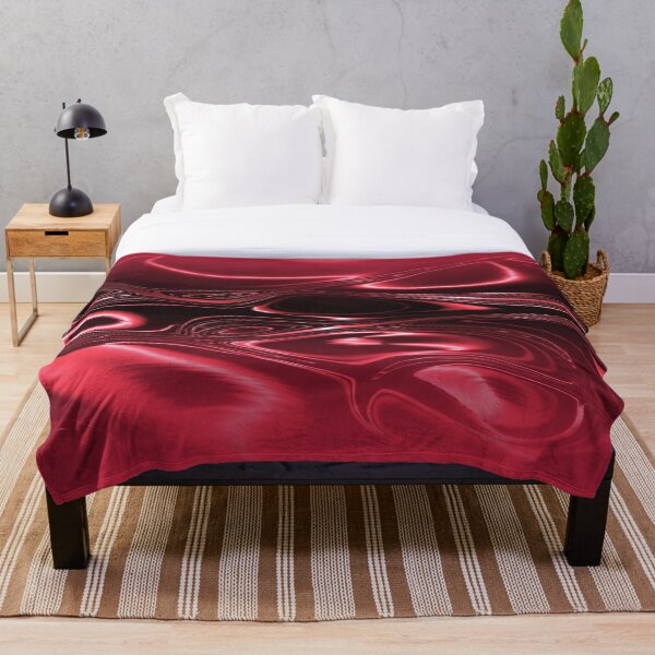 Item preview, Red and Black Swirls Pattern designed and sold by RootSquare.