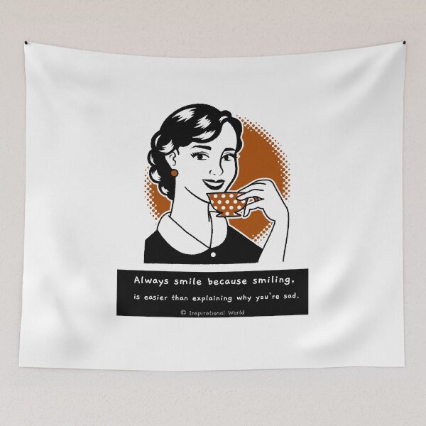 Item preview, Always Smile designed and sold by inspiraworld.