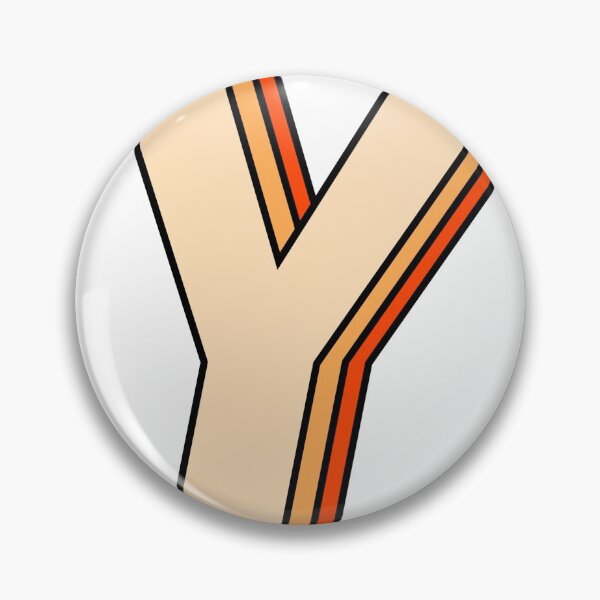 Item preview, orange Y designed and sold by Amanda Kirkpatrick.