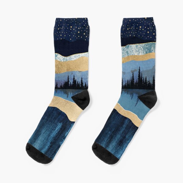 Midnight Lake Socks