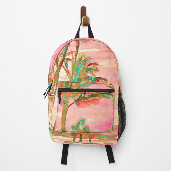 Item preview, Vintage Hawaiian Beach Scene, Pink designed and sold by PixDezines.