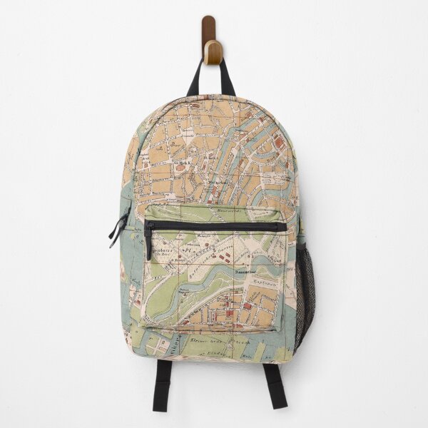 Item preview, Vintage Hamburg Germany Map (1862) designed and sold by BravuraMedia.