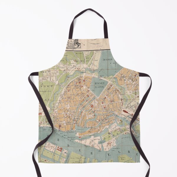Item preview, Vintage Hamburg Germany Map (1862) designed and sold by BravuraMedia.