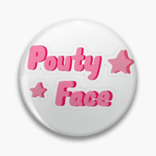 Item preview, Pouty Face  designed and sold by Sarah Bramley.